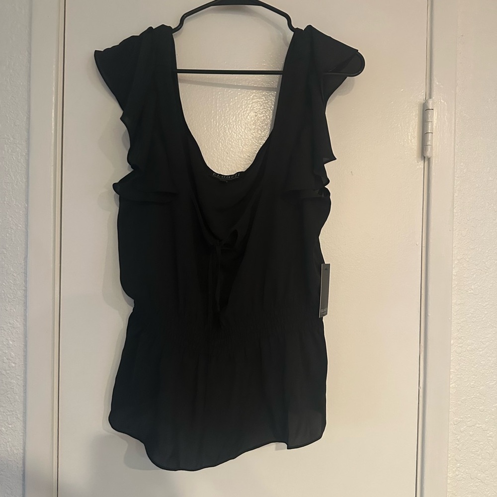 Plus Size  Black Women's Top- Eloquii